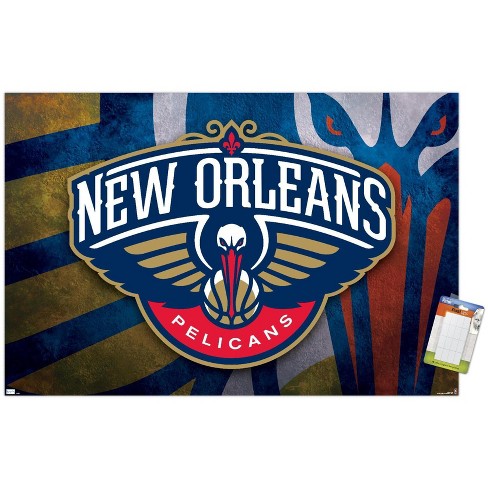 Personalize Your New Orleans Pelicans Jersey NBA Poster with