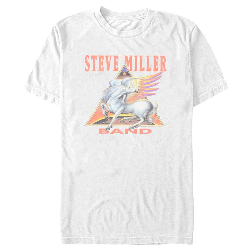 Men's Steve Miller Band Triangle Logo T-Shirt, 1 of 6