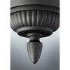 Progress Lighting Westport 2-Light Large Wall Lantern, Textured Black, Clear Seeded Glass - 3 of 4