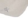 Northlight 20" White with Silver Stars Christmas Stocking with Faux Fur Cuff - 4 of 4