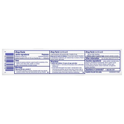 Sensodyne Clinical White Stain Protector Toothpaste - 3.4oz/3pk