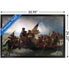 Trends International Washington Crossing the Delaware Framed Wall Poster Prints - 3 of 4
