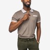 X RAY Men's Short Sleeve Zip-Neck Polo - 4 of 4