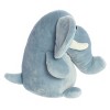 Aurora Medium Happy Elephant Happy Hippo and Friends Whimsical Stuffed Animal Blue 11" - 3 of 4