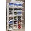 GustoWave Shoe Rack Organizer, 12 Tier Shoe Storage Cabinet, Expandable Plastic Shoe Shelves for Closet, Entryway, Hallway, Bedroom - 4 of 4