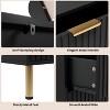 8 Drawer Dresser, Modern Dresser for Bedroom, Wooden Chest of Drawer with Gold Metal Handle and Legs, Large Storage Dresser Organizer for Living Room - 3 of 4