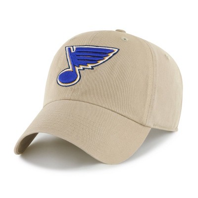 NHL St. Louis Blues Khaki Clean Up Hat