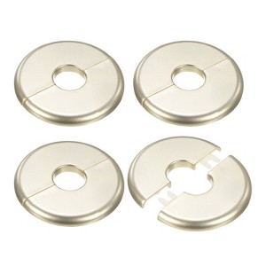 Unique Bargains Self-Adhesive ABS Multipurpose Faucet Escutcheons 4 Pcs - 1 of 4