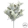 Vickerman Artificial Green Flocked Dusty Miller Bush, 2/pk - image 3 of 4