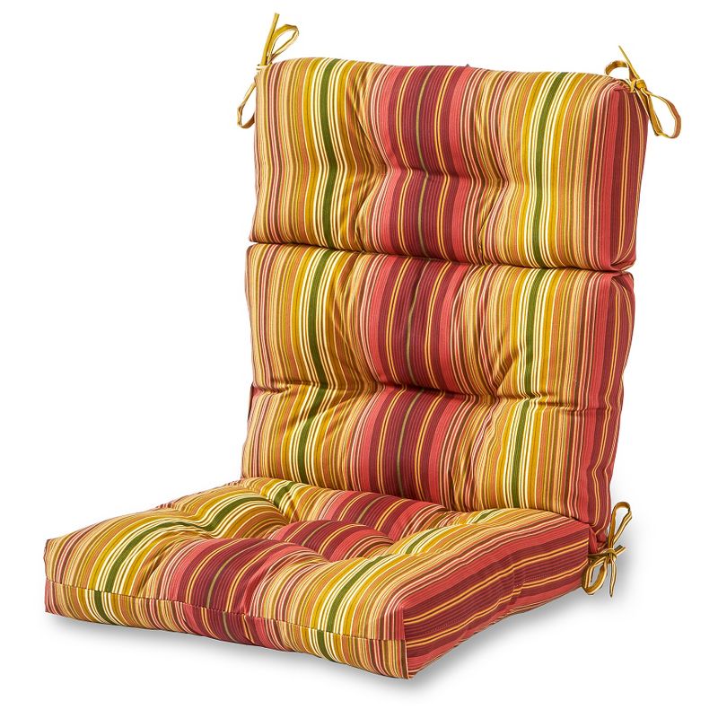 Kensington Garden 24"x22" Outdoor High Back Chair Cushion, 1 of 9
