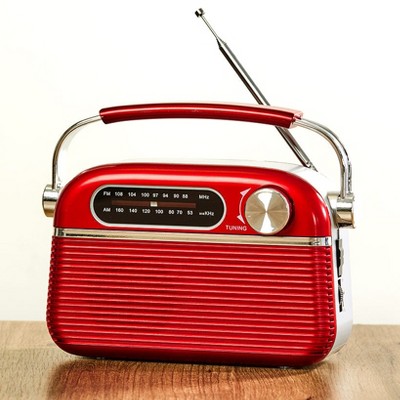 The Lakeside Collection Retro 2-Band AM/FM Radio