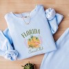 Simply Sage Market Florida Social Club Flamingo Lightweight Garment Dyed Sweatshirt - 3 of 4
