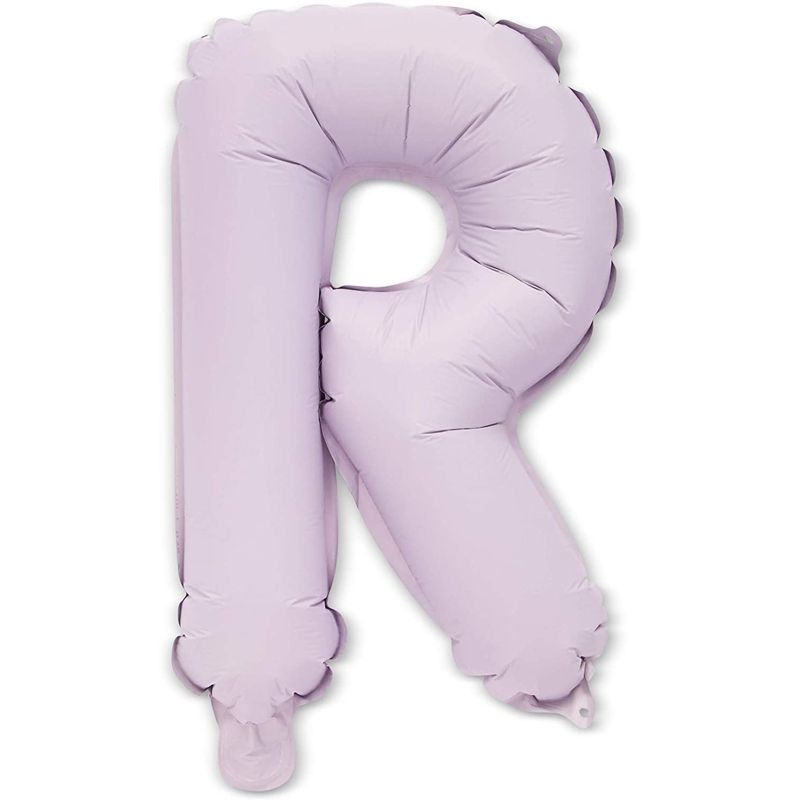 Sparkle and Bash Happy Birthday Foil Balloons Party Banner Supplies for Decoration, Purple and Pink, 16 in, 4 of 6