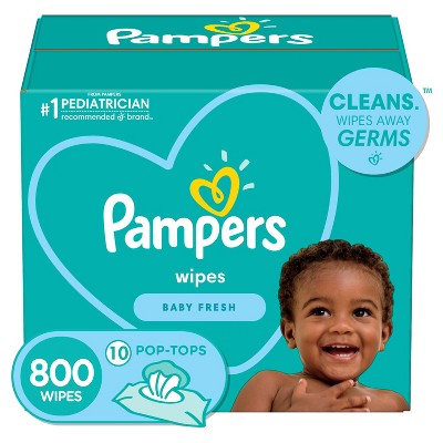 Pampers Fresh Baby Wipes - 800ct