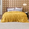 Bedsure | Waffle Weave 100% Cotton Solid Blanket For All Season, Breathable and Soft, Waffle Weave Blanket for Summer Spring, Bed Blanket, Best Gift - 3 of 4