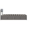 AFI Furnishings Boston Twin Bed with 2 Drawers in Grey - 2 of 4