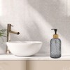 Unique Bargains Durable Cylinder Argyle Soap Dispenser 1 Pc - 2 of 4
