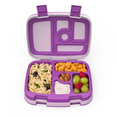 Bentgo Kids' Chill Lunch Box, Bento-style Solution, 4 Compartments &  Removable Ice Pack - Purple : Target