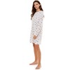 Emerson Road Womens Fuzzy Luxe Waffle Long-Sleeve Cuffed Sleepshirt - 4 of 4