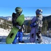 Slippery Racer Kids Snowboard with Binders for Beginners - image 3 of 4