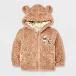 Baby Disney Winnie the Pooh Sherpa Zip-Up Sweatshirt - Tan