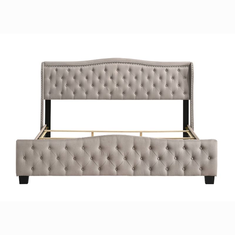 Kiana Wingback Upholstered Bed - HOMES: Inside + Out, 6 of 15