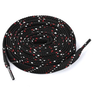 Elerevyo All Types of Casual Sneakers Double Color Twill Athletic Flat Shoelaces 3 Pairs - 1 of 4