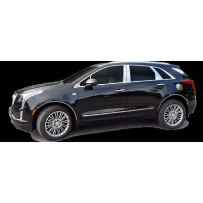 QAA Part LP57260 is a 1 Piece Stainless Steel License Plate Bezel That is Compatible with The Cadillac XT5 2017-2023