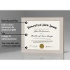 Americanflat 8.5x11 Diploma Frame with Shatter-Resistant Glass - Document Frame with Engineered Wood - Legacy Collection - Dark Oak - 4 of 4
