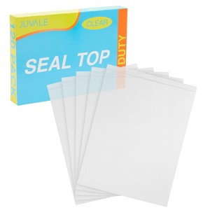 Juvale 120 Pack Reusable Self-Sealing 2 Gallon Plastic Bags for Food Storage, Freezer, Home Organization, 17 x 13 In - 1 of 4