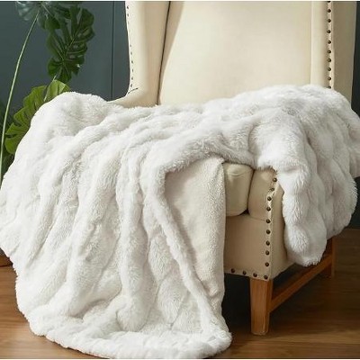 BAFODE Luxury Blanket for Couch Bed Sofa Soft Cozy Plush Warm Winter Throw Blanket