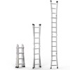 Cesicia Silver 13 FT Telescoping A Frame Ladder - 2 of 4