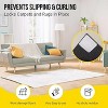 Alien Tape Pre Cut Carpet Grips Double Sided Multipurpose Reusable Adhesive Mounting Pads for Rugs and Floors – 12 Pieces - 4 of 4