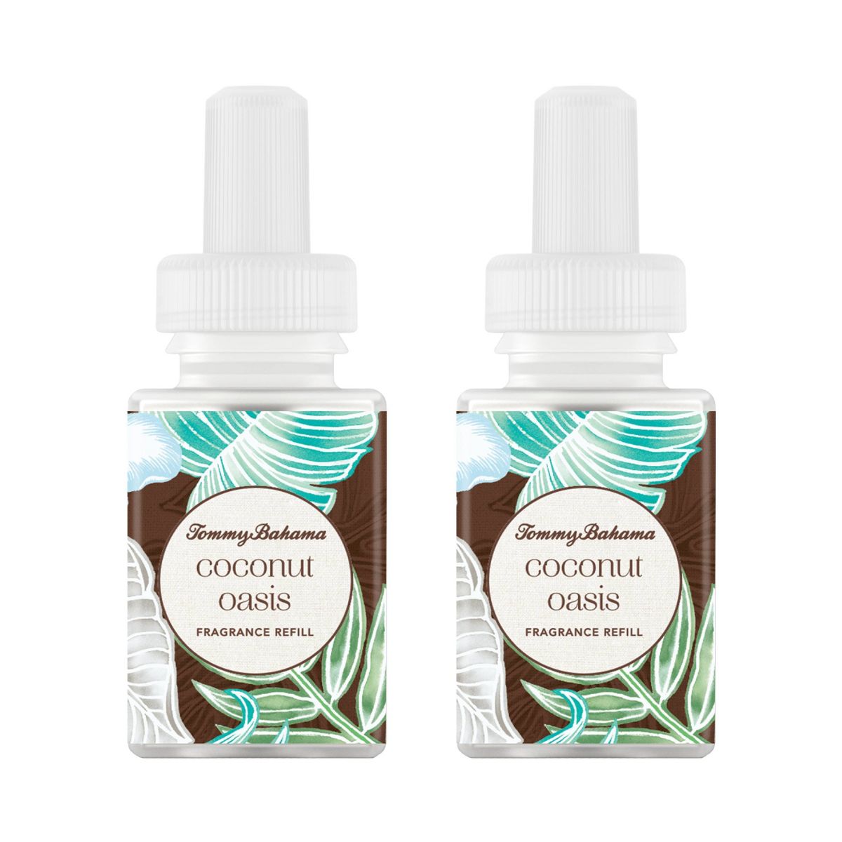 Pura 2pk Tommy Bahama Coconut Oasis Smart Vial Fragrance Refills