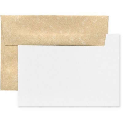 Jam Paper Blank Foldover Cards A7 Size 5 X 6 5/8 White 25/pack (309942c)  : Target