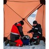 3-4 Person Pop-Up Ice Fishing Shelter, Instant Setup Under 60s, Lightweight All-Weather Ice Shack for Winter Camping & Fishing - 2 of 4