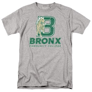 Men's Bronx Community College Official Distressed Primary Logo T-Shirt - 1 of 4