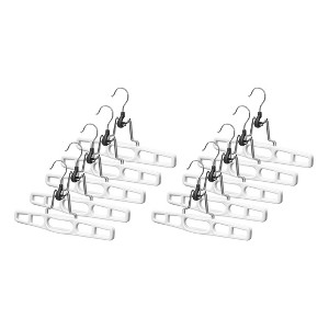 Whitmor Slack Hangers 10ct White - 1 of 3