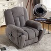 NicBex Cotton Power Lift Recliner Chair for Elderly,Massage Chairs with Vibration Massage and Lumbar Heating,Reclining Chairs for Living Room - image 2 of 4