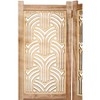 Legacy Decor Room Divider Rustic Wood w/ Decorative Cutout - 2 of 4