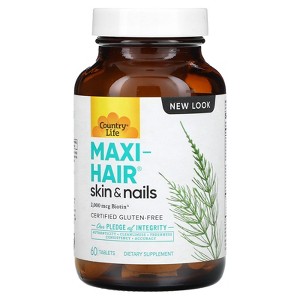 Country Life Maxi-Hair, Skin & Nails, 60 Tablets - 1 of 2