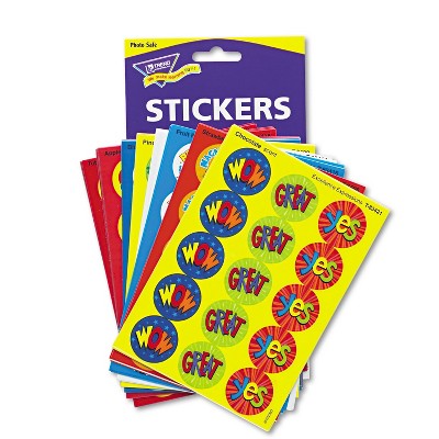 Trend Stinky Stickers Variety Pack Praise Words 432/Pack T6490