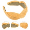 Unique Bargains Women's Fashion Straw Wide-side Headband 6.30"x2.17" 1 Pc - 3 of 4