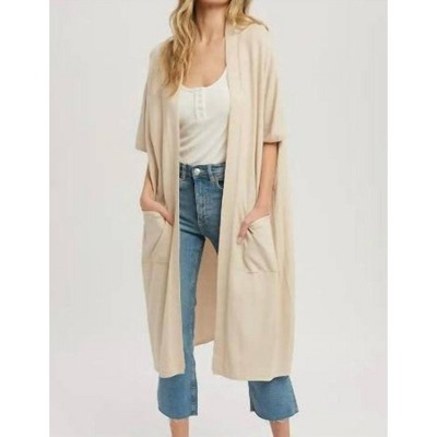 Women's Soft Yarn Oversized Cardigan - BluIvy