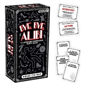 Aquarius Puzzles Bye Bye Alibi Card Game - 1 of 3
