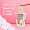 A-Sha Foods USA Gluten Free Hello Kitty My Melody Chicken Lemongrass Flavored Pho Rice Noodle Soup - 2oz - 4 of 4