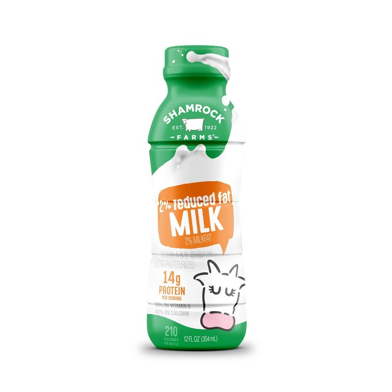 Shamrock Farms 2% Milk - 12 fl oz, 2 of 4