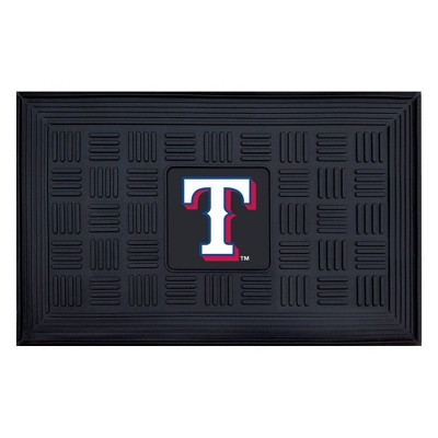 MLB Texas Rangers 19.5"x31" Heavy Duty Door Mat