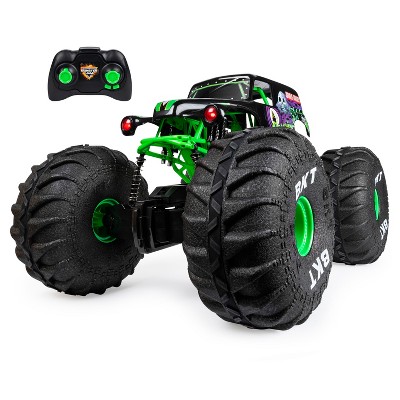 Photo 1 of Monster Jam Official Mega Grave Digger All-Terrain Remote Control Monster Truck with Lights - 1:6 Scale MISSING REMOTE 