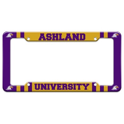 Ashland University Logo License Plate Tag Frame